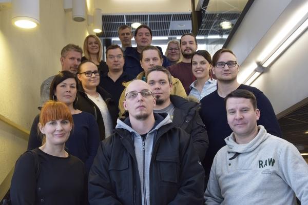 Lähiesimiestyön ammattitutkinnon uusi ryhmä aloitti tammikuussa 2018.