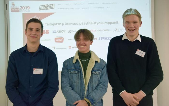 Taitaja 2019 semifinaalivoitto Mercuriaan.
